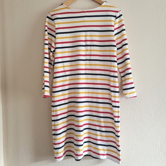 Old Navy Long Sleeve Knit Shift Dress, Multi Stripe, Size Medium - NWT - Picture 6 of 6